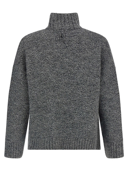 'Leather Patch Pocket' sweater Sweater, cardigans