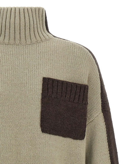 'Two tone' sweater Sweater, cardigans