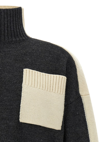 'Two tone' sweater Sweater, cardigans