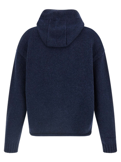 'Anchor Embroidery' hoodie Sweatshirt