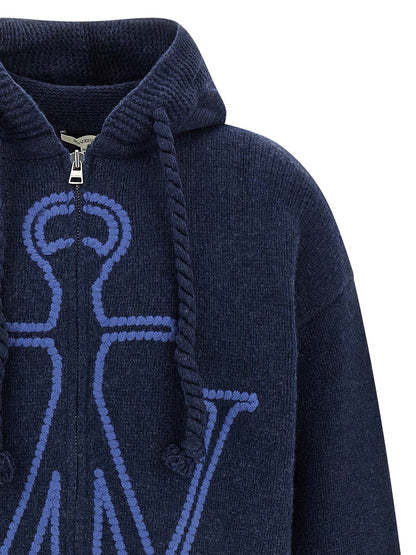 'Anchor Embroidery' hoodie Sweatshirt