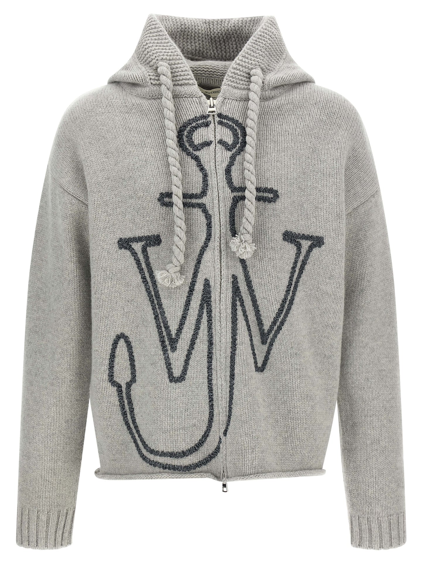 'Anchor Embroidery' hoodie Sweatshirt
