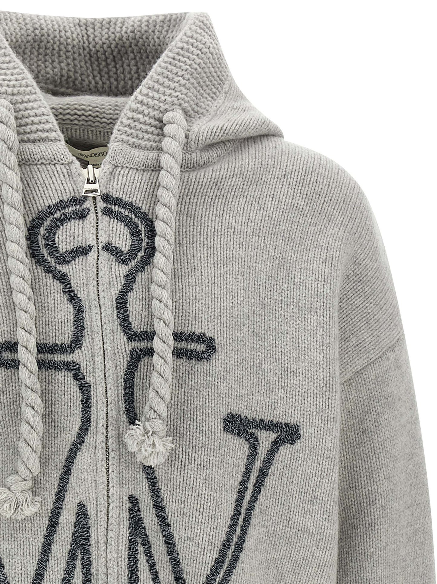 'Anchor Embroidery' hoodie Sweatshirt