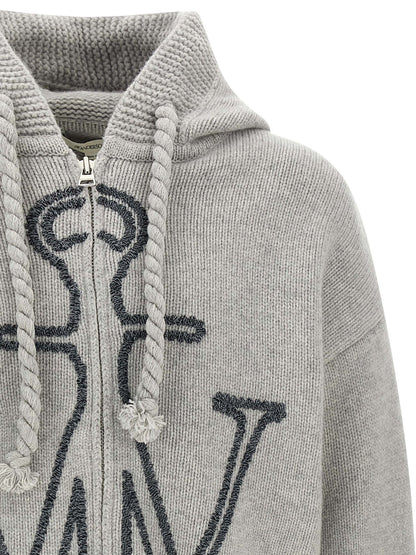 'Anchor Embroidery' hoodie Sweatshirt