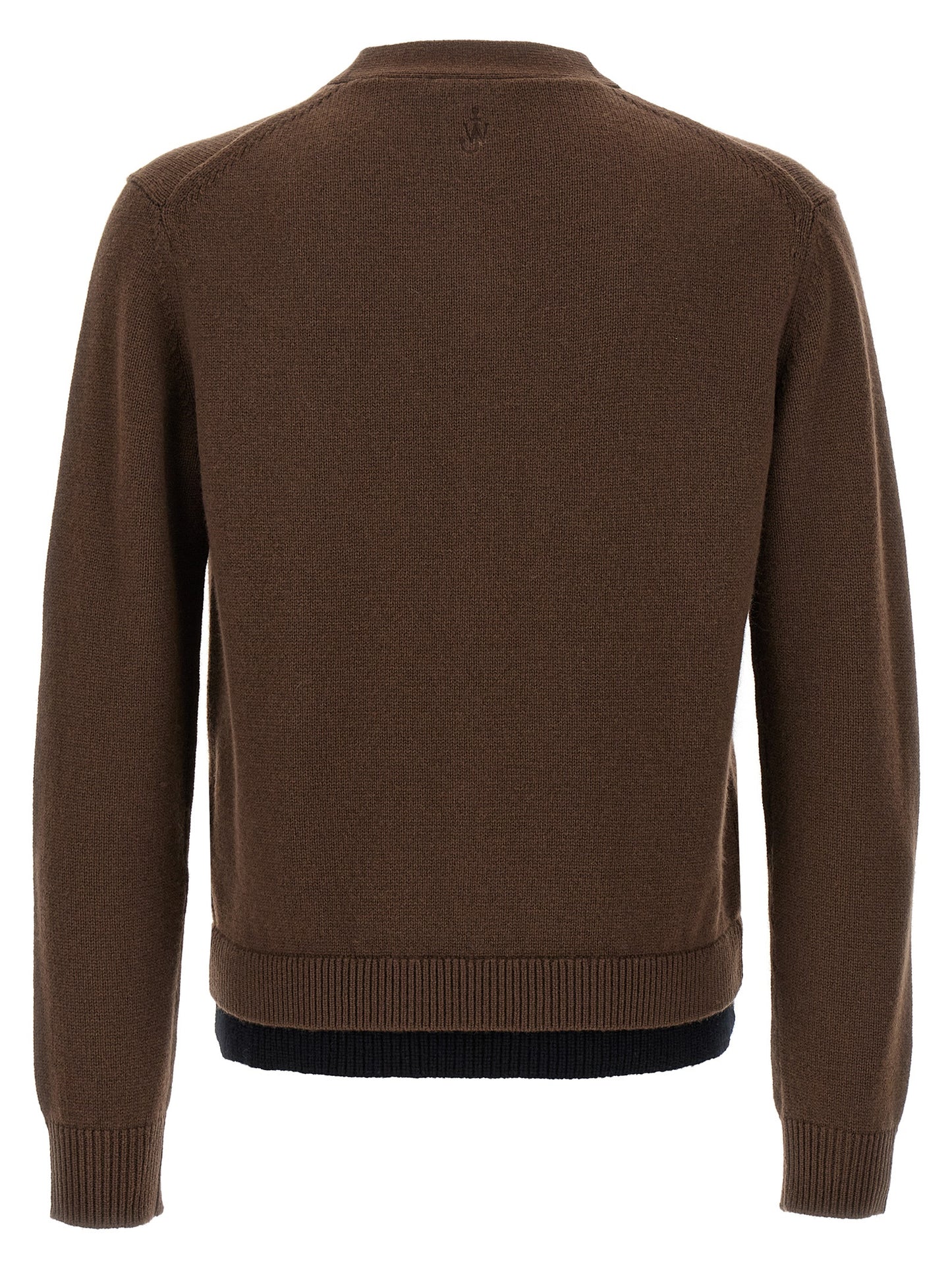 'Contrast Layered' cardigan Sweater, cardigans