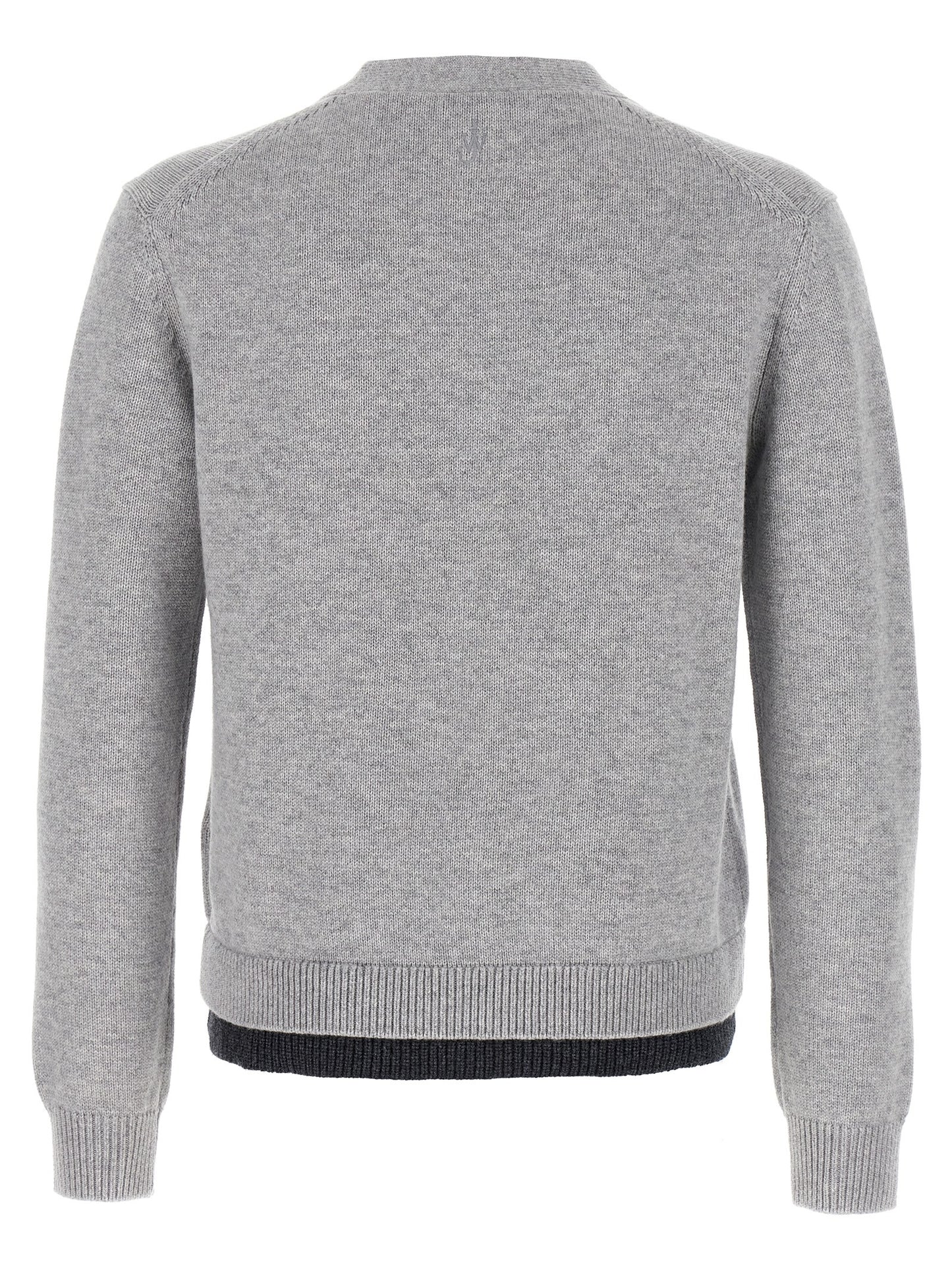 'Contrast Layered' cardigan Sweater, cardigans
