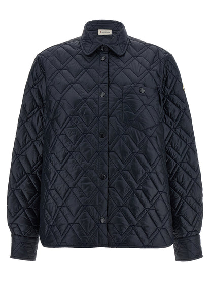 Quilted overshirt Down jacket, Parka, Casual jackets