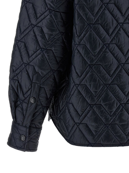Quilted overshirt Down jacket, Parka, Casual jackets