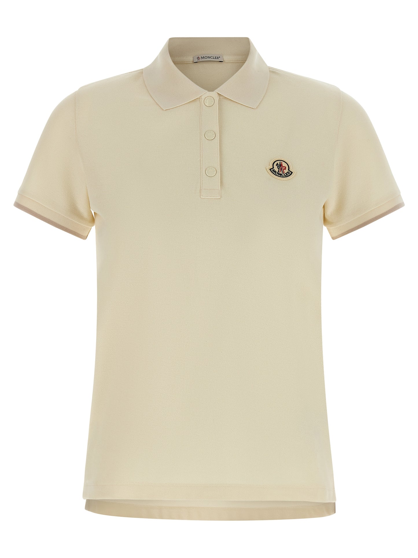 Logo patch polo shirt Polo