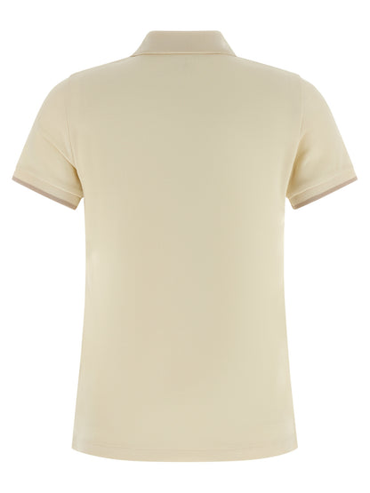 Logo patch polo shirt Polo