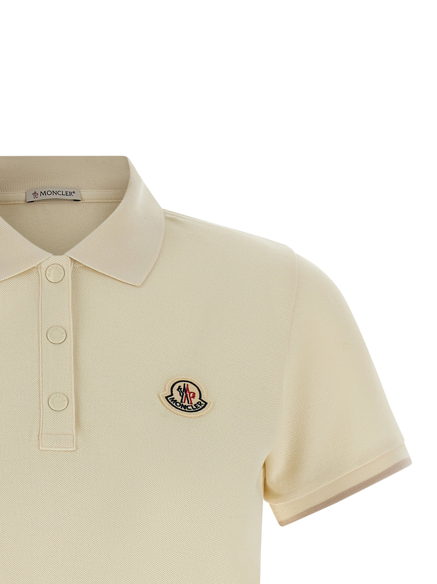 Logo patch polo shirt Polo