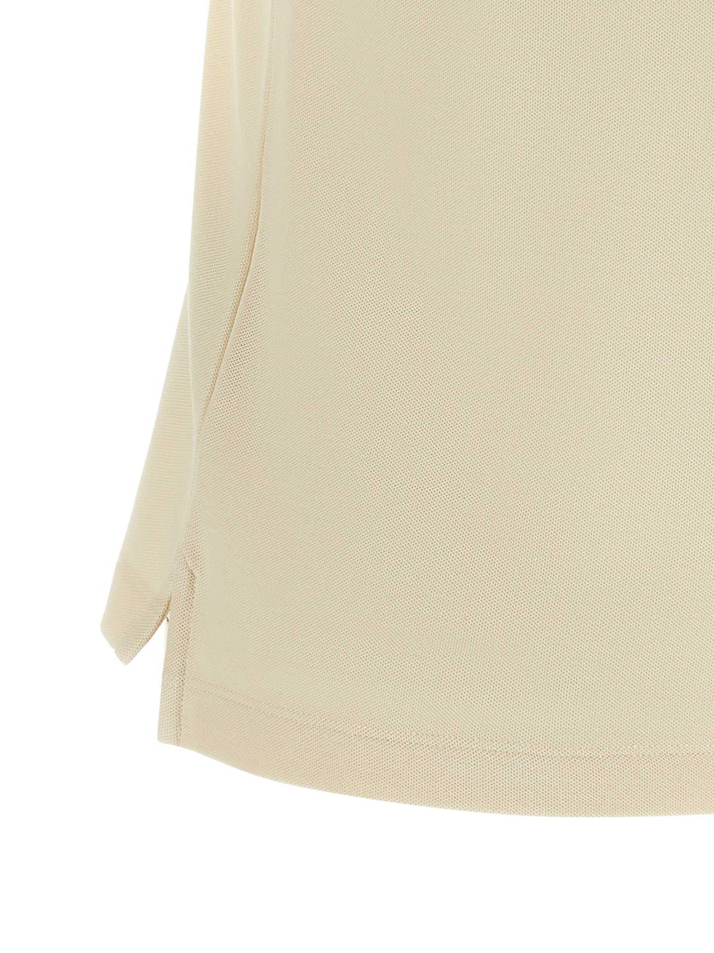 Logo patch polo shirt Polo