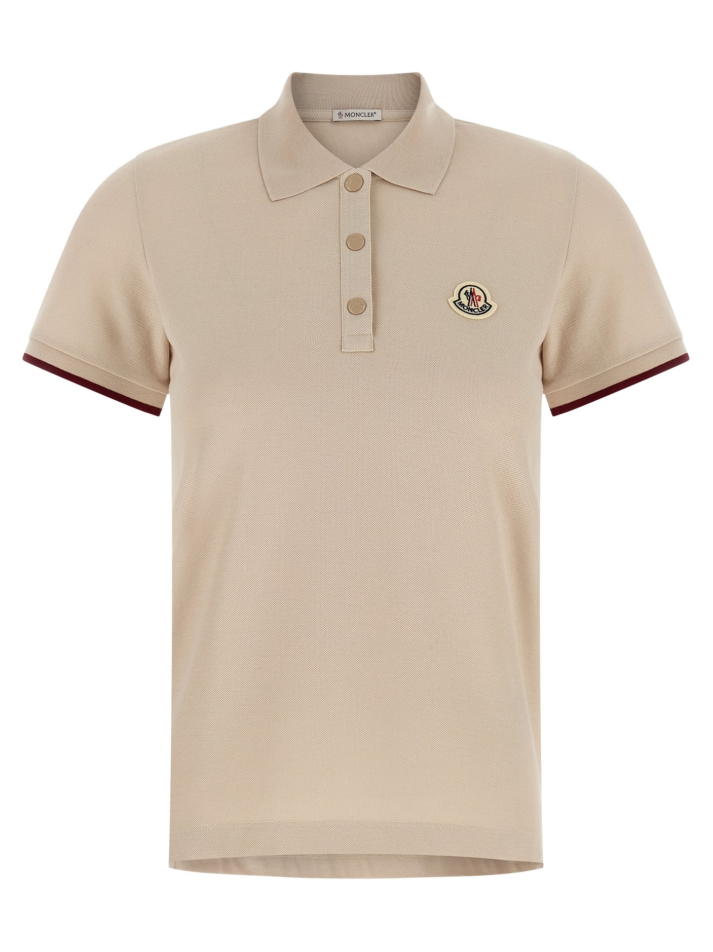 Logo patch polo shirt Polo