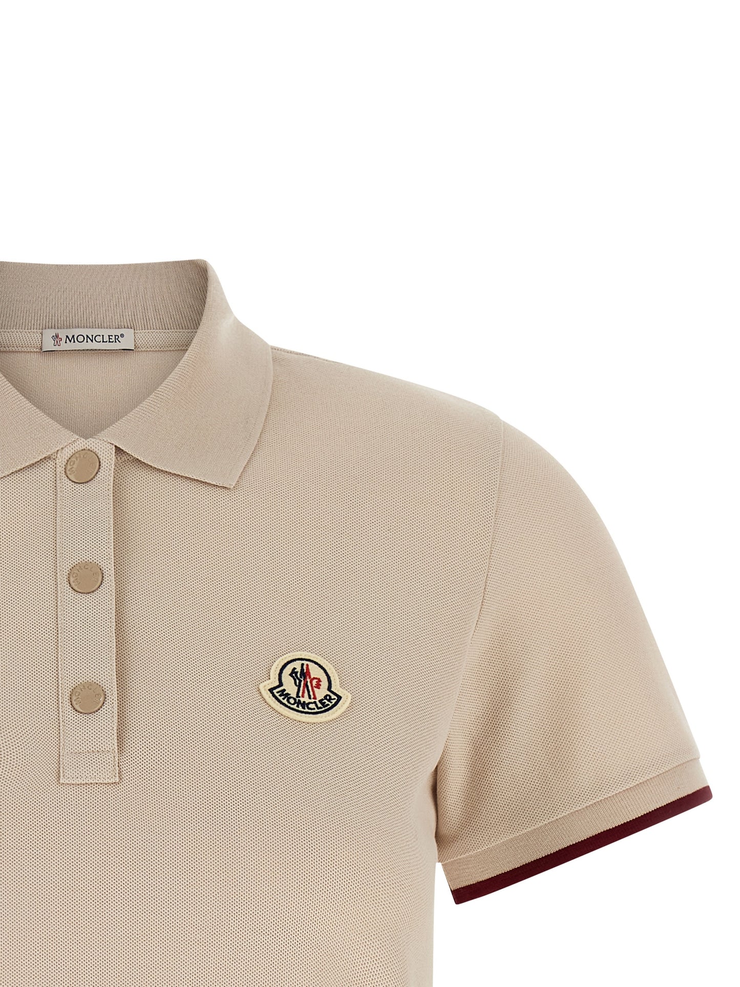 Logo patch polo shirt Polo