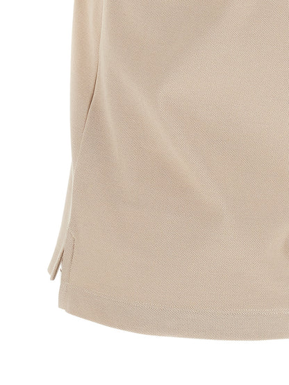 Logo patch polo shirt Polo