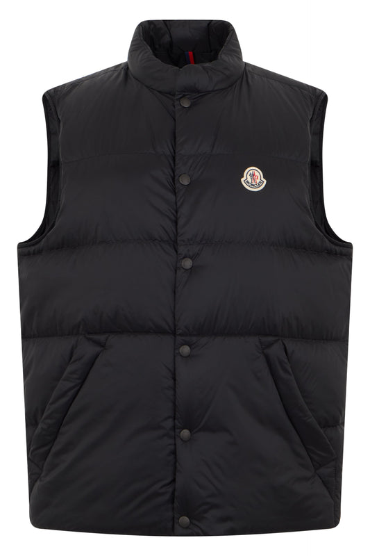 Moncler Padded gilet with collar