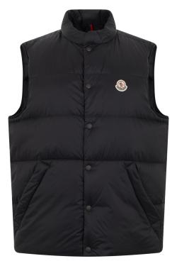Moncler Padded gilet with collar