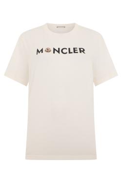 Moncler Cotton t-shirt with print