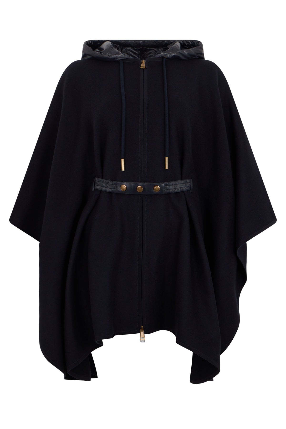 Moncler Cloak with hood and belt