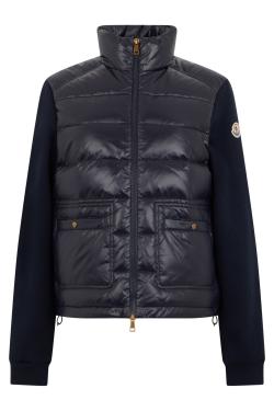 Moncler Padded jacket with sleeves in cotton
