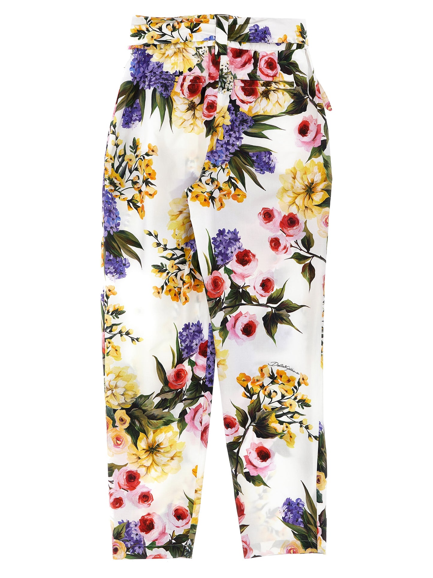 Floral print trousers Pants