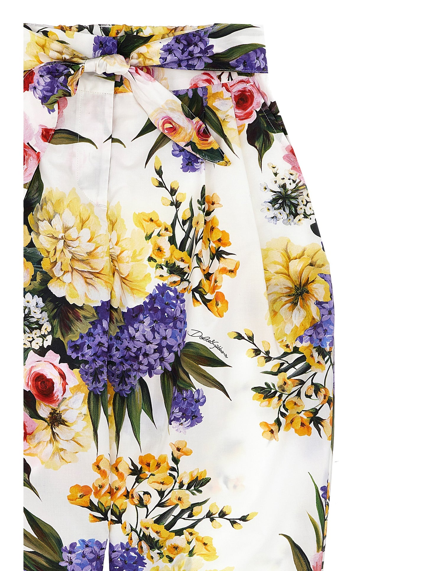Floral print trousers Pants