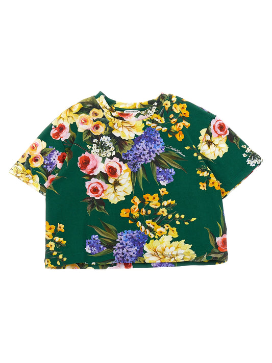 Floral print T-shirt T-shirt