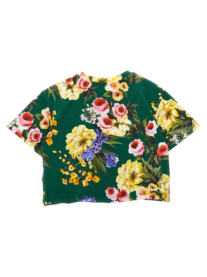 Floral print T-shirt T-shirt