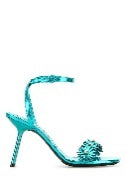 Loewe Paula's Ibiza Petal flower crystal sandal 90