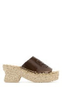 Loewe Paula's Ibiza Petal espadrille slide 80