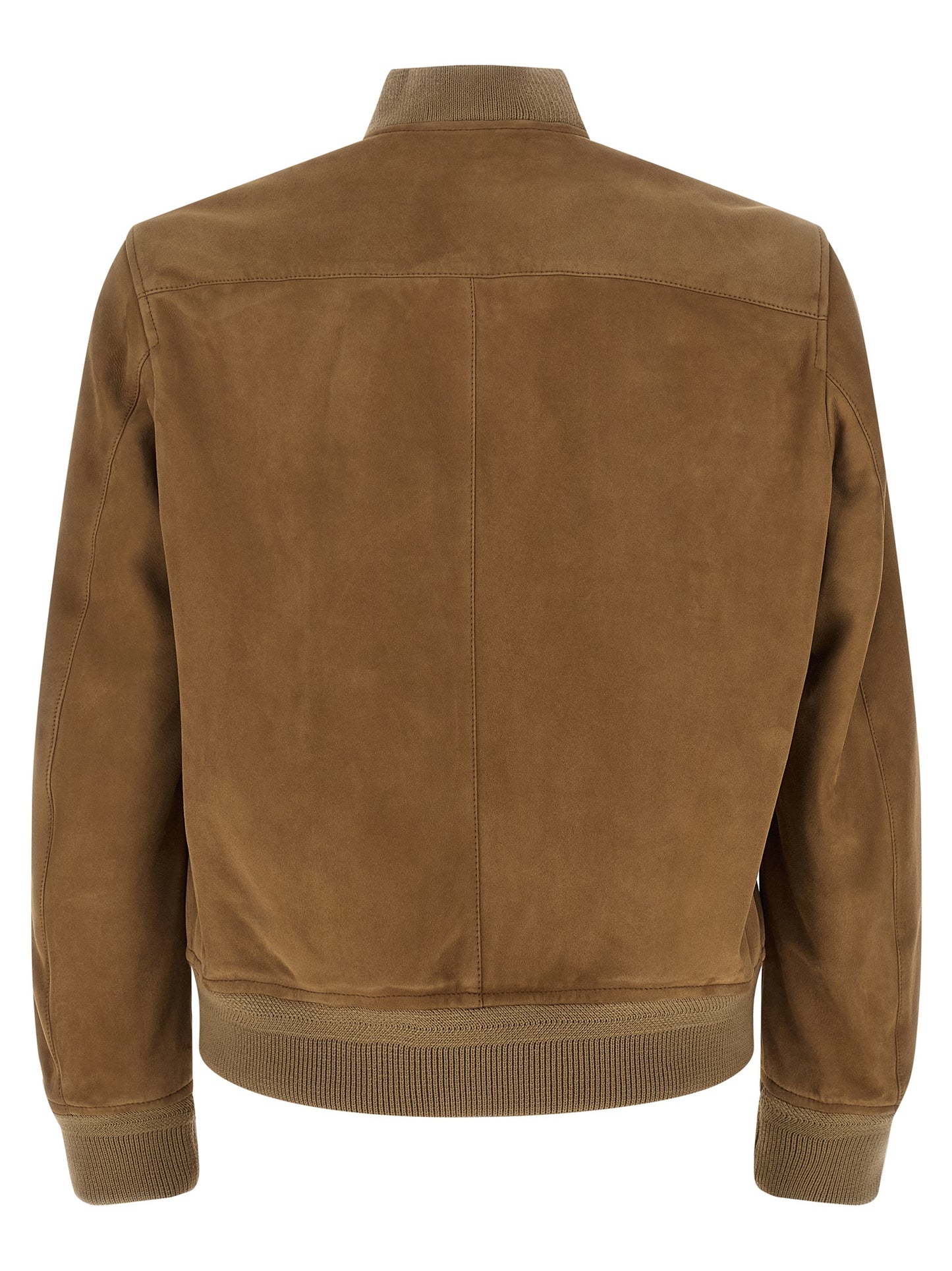 Suede bomber jacket Down jacket, Parka, Casual jackets