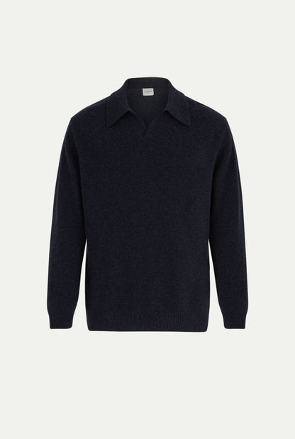 Le Kasha Sweater polo collar