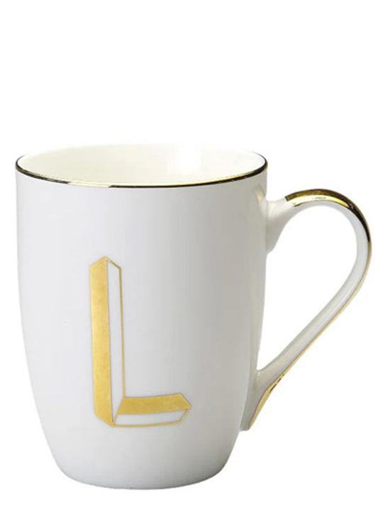 Mug letter 'L' ⌀ 8.2 cm Tea and coffee