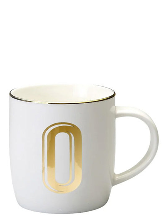 Mug letter 'O' ⌀ 8.6 cm Tea and coffee