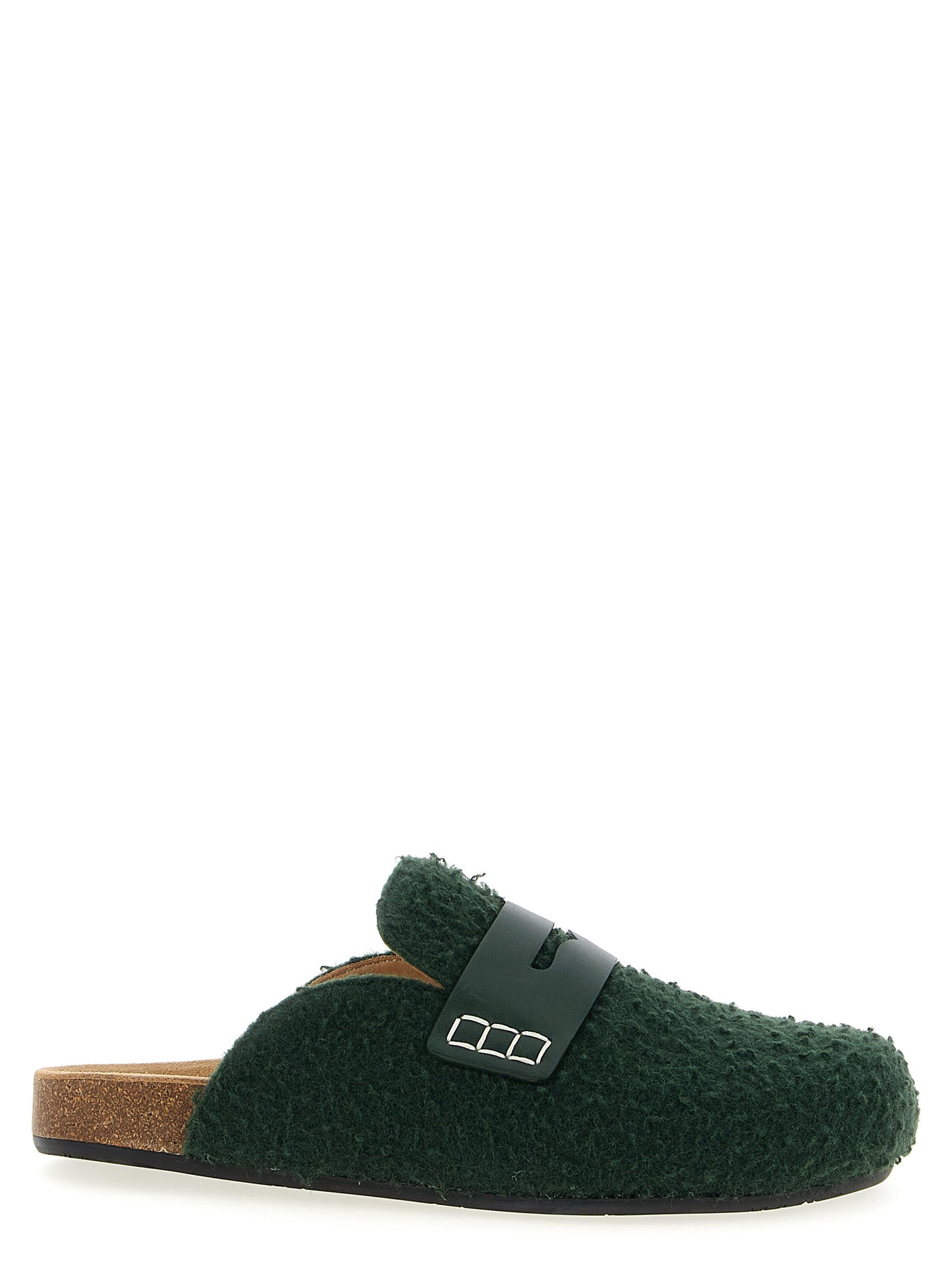 'Felt Loafer' mules Flat shoes