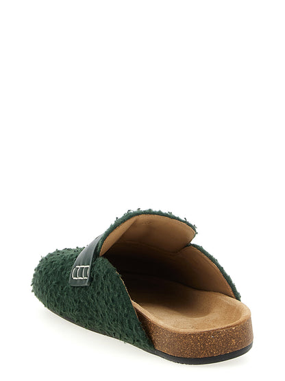 'Felt Loafer' mules Flat shoes