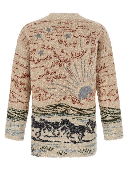 'Sunset Riders' cardigan Sweater, cardigans