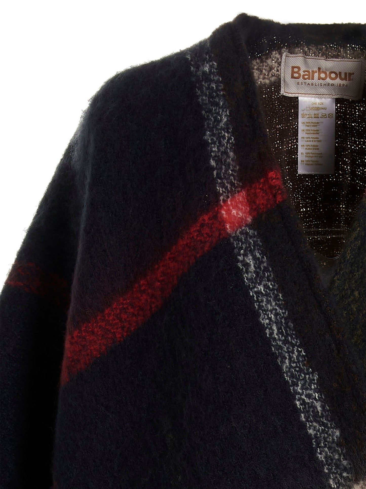 'Isla Boucle Serape' cape Capes