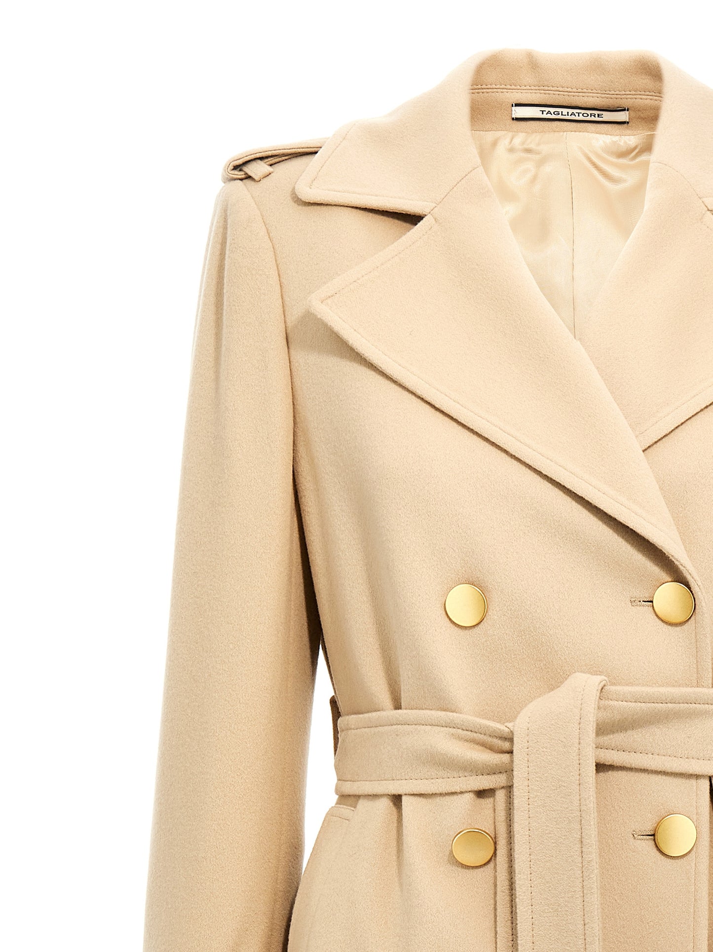 'Luanne' Double-Breasted Coat Coats, trench coats