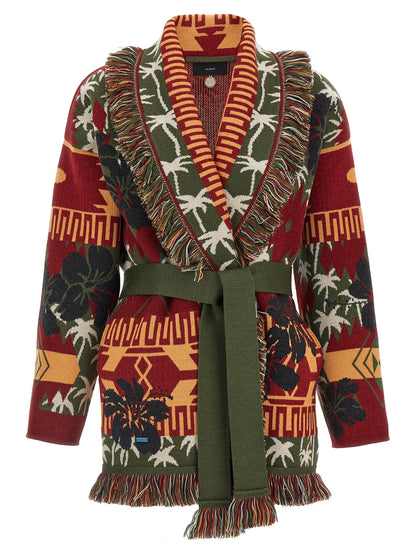 'Hibiscus Bloom' cardigan Sweater, cardigans