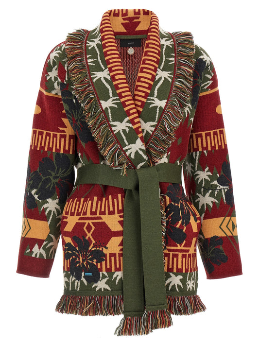 'Hibiscus Bloom' cardigan Sweater, cardigans