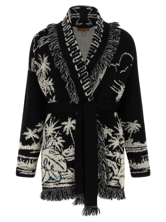 'Palm Grove Tales' cardigan Sweater, cardigans
