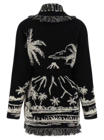 'Palm Grove Tales' cardigan Sweater, cardigans