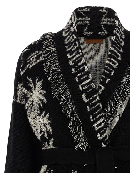 'Palm Grove Tales' cardigan Sweater, cardigans