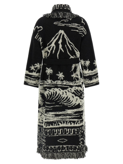 'Palm Grove Tales' coat Coats, trench coats