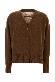 Le Kasha Cardigan with detachable scarf