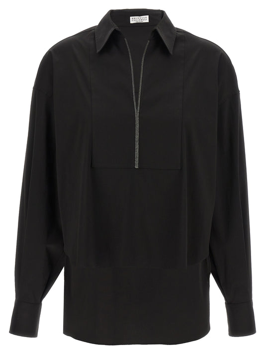 V-neck shirt Monile Shirt, blouse