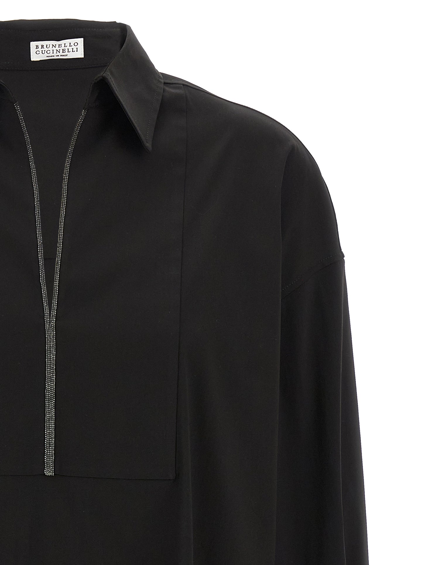 V-neck shirt Monile Shirt, blouse