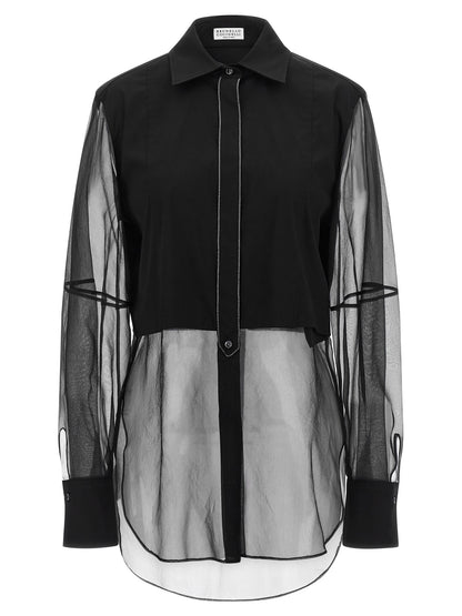 'Shiny Trims' shirt Shirt, blouse