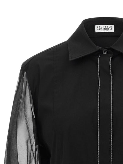 'Shiny Trims' shirt Shirt, blouse